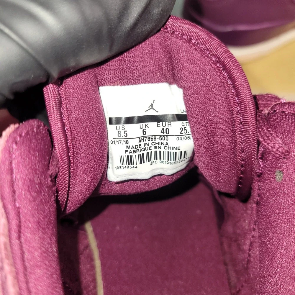 Jordan retro bordeaux